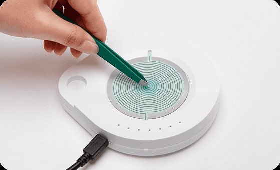 Dispositivo de análisis para la muestra de cabello