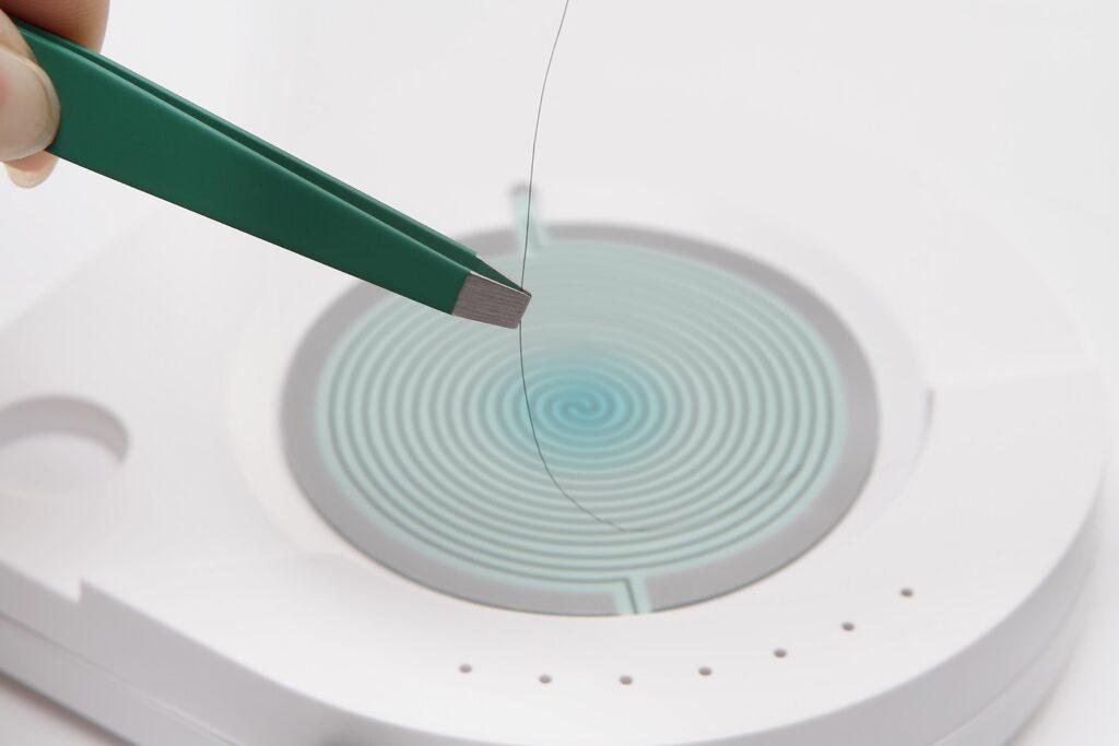 Toma de muestra de cabello para el test epigenético capilar